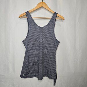 Athleta Navy Polka Dot Athleisure Tank Top Size XXS